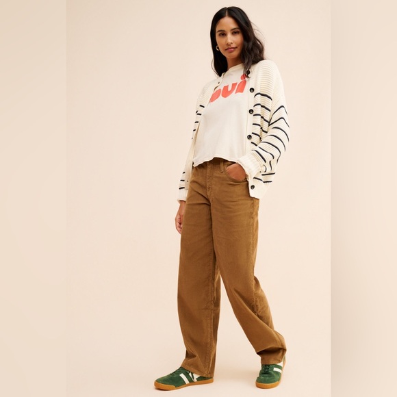 Levis baggy dad brown corduroy pants size 25 🤎 - Picture 3 of 16